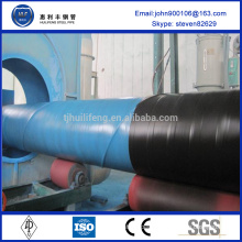 ST42 steel pipe anti-corrosion 3pe coating line